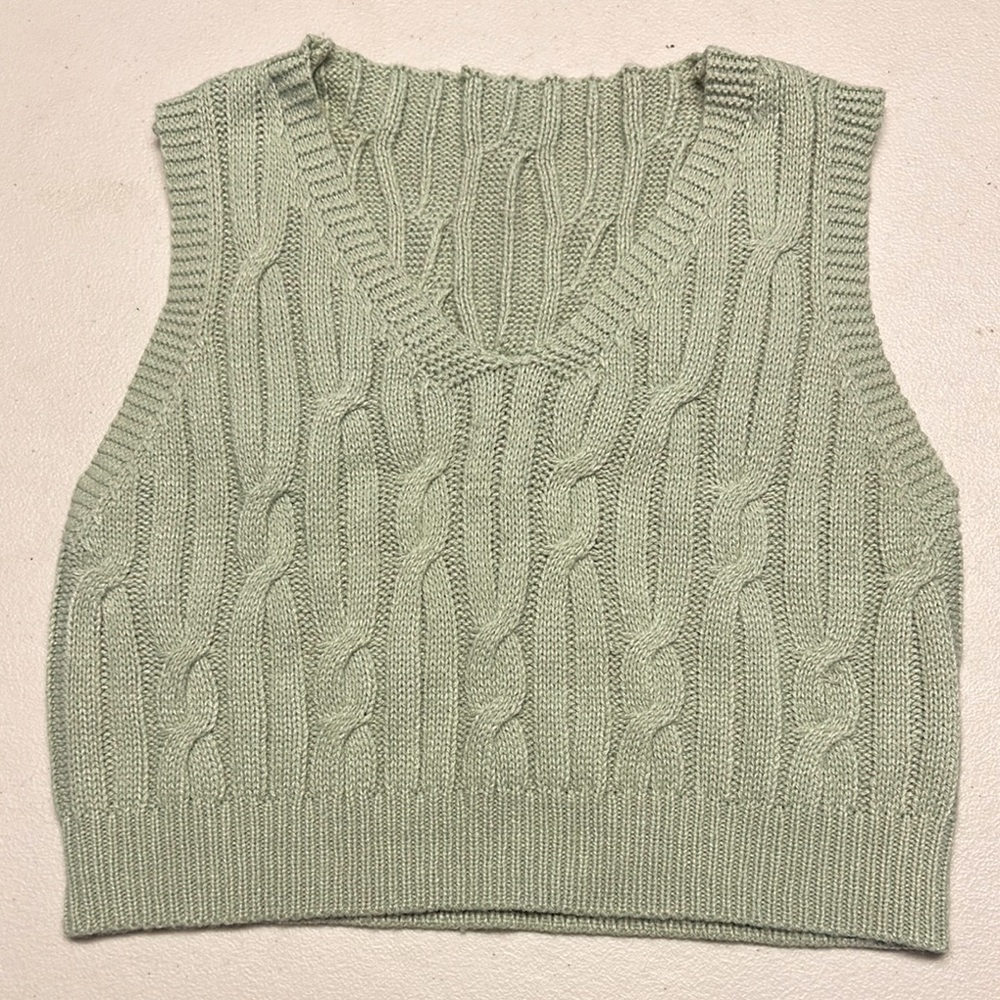 SHEIN Cropped Knit Tank